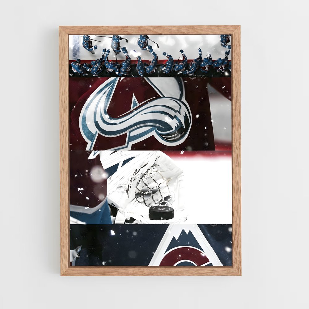 Poster Avalanche Showdown – affiche Hockey sur glace (vue 4)